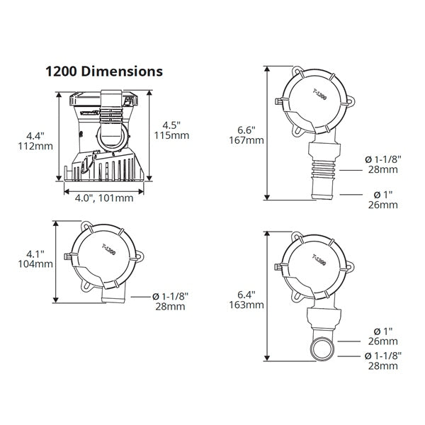 Attwood Tsunami MK2 Bilge Pump