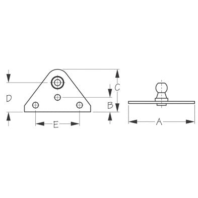 Sea Dog Gas Lift Hinge