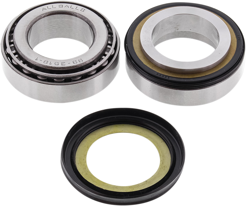 Steering Stem Tapered Roller Bearings and Seals Kit