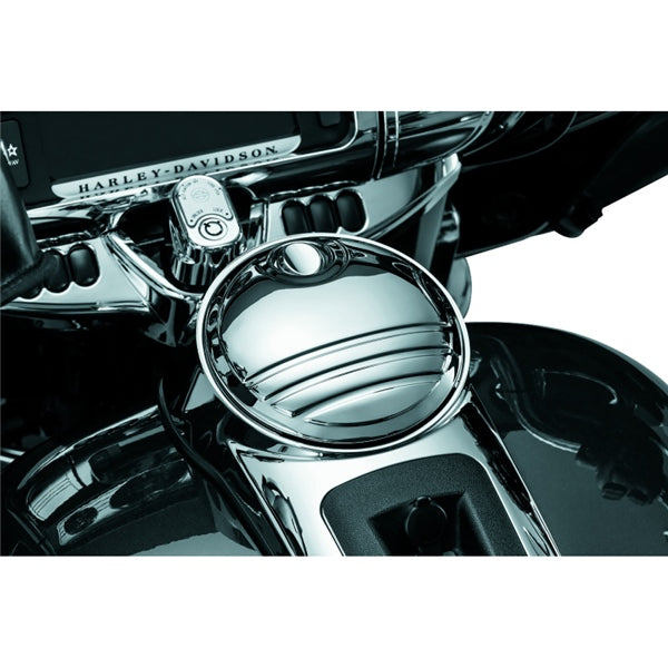 Kuryakyn Tri-Line Fuel Cap Carburant - Round