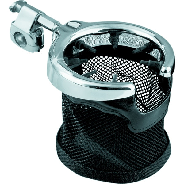 Kuryakyn Universal Passenger Drink Holder with Basket