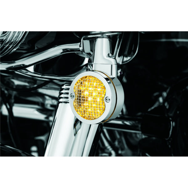 Kuryakyn Mesh Turn Signal Bezel