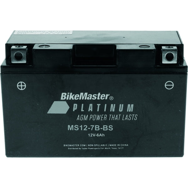 BIKEMASTER Platinum AGM Battery MS12-7B-BS