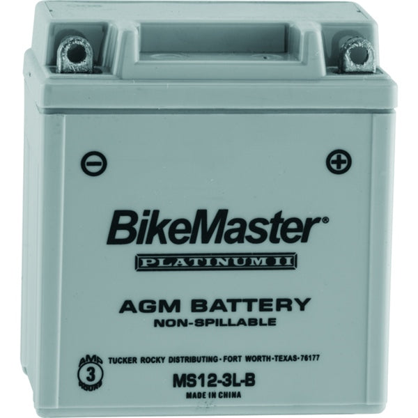 BIKEMASTER Platinum AGM Battery MS12-3L-B