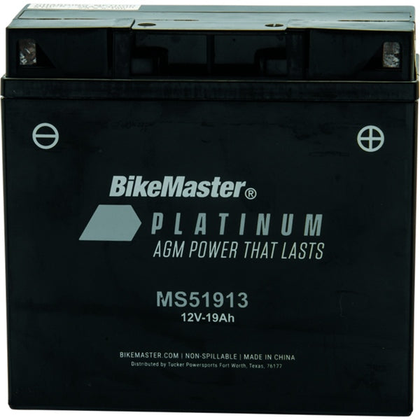 BIKEMASTER Platinum AGM Battery MS51913