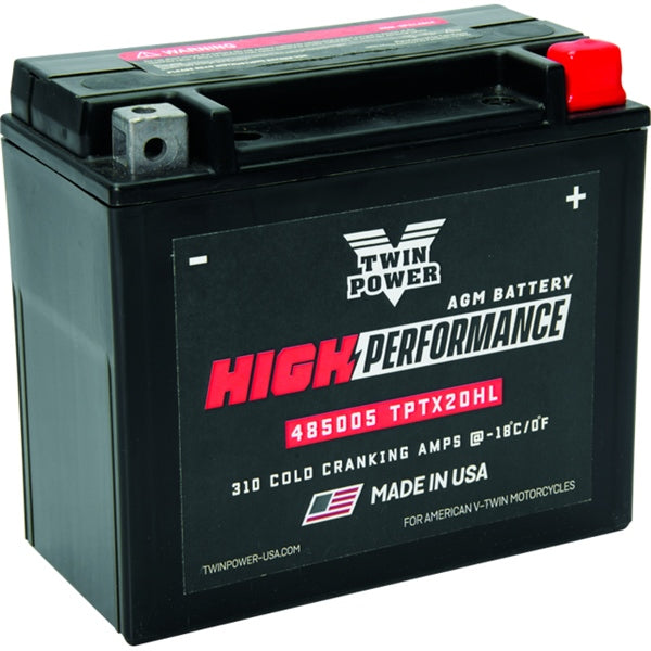 TWINPOWER AGM High Performance Battery YTX-20HL