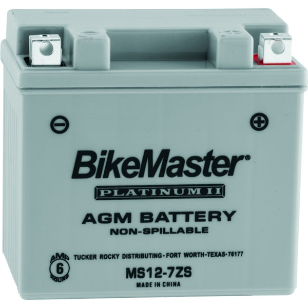 BIKEMASTER Platinum AGM Battery MS12-7ZS