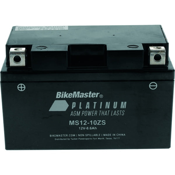 BIKEMASTER Platinum AGM Battery MS12-10ZS