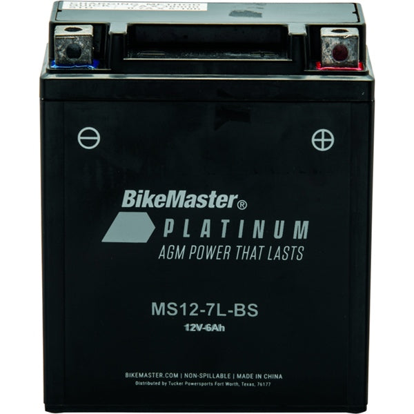 BIKEMASTER Platinum AGM Battery MS12-7L-BS