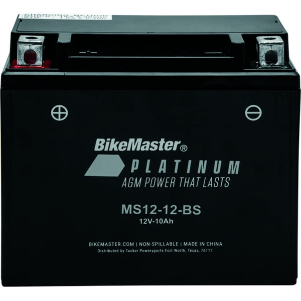 BIKEMASTER Platinum AGM Battery MS12-12-BS