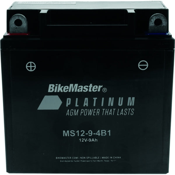BIKEMASTER Platinum AGM Battery MS12-9-4B1