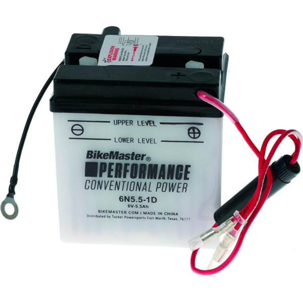 BIKEMASTER Performance Conventional Power Battery 6N5.5-1D