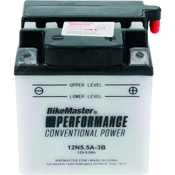 BIKEMASTER Performance Conventional Power Battery 12N5.5A-3B