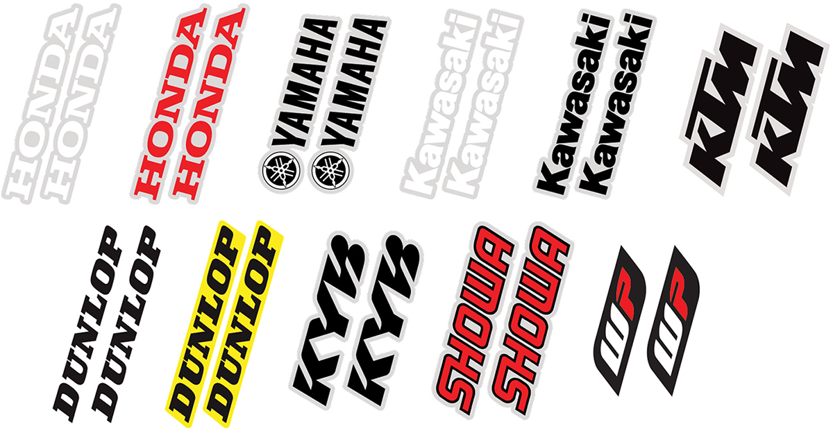 Fork and Swingarm Decals