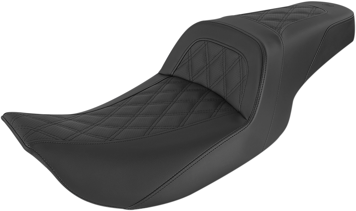Slim Lattice Stitched Seat