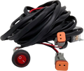 Round Lighted On/Off Switch Wiring Harness