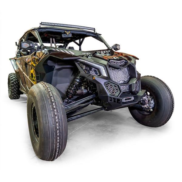 DRT Motorsports HD Winch Bumper Front - Steel - CAN-AM (BRP)