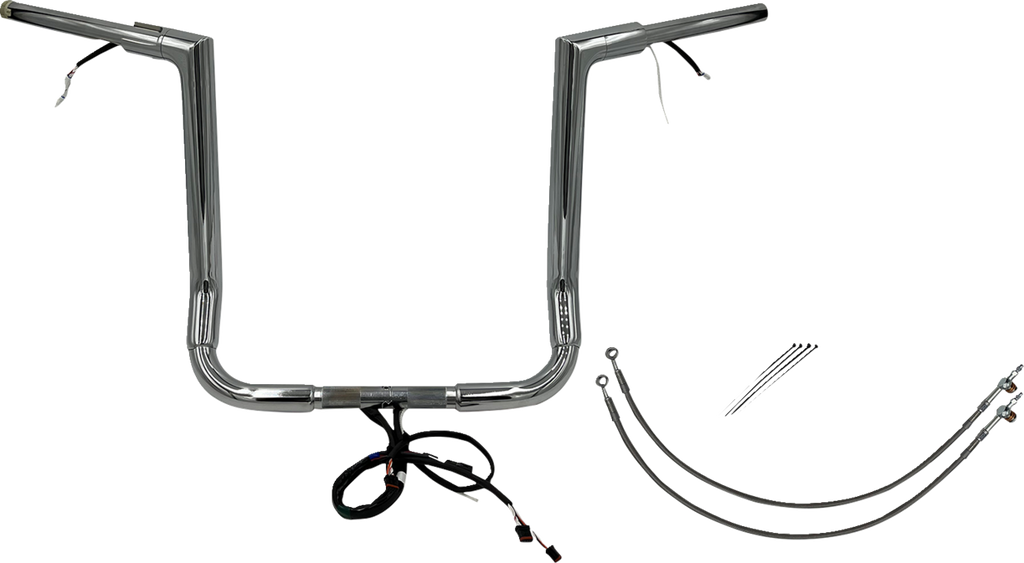 EZ Install Wired 1-1/2" Flat Top Handlebar Kit