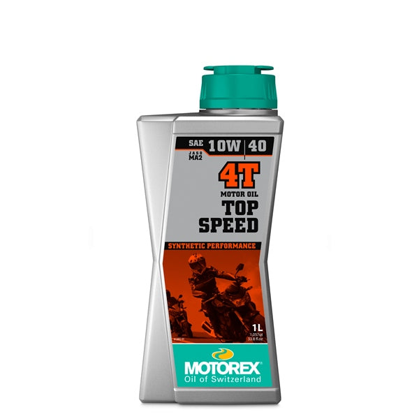 MOTOREX Top Speed Oil 4T SAE MA2 - 10W40 10W40