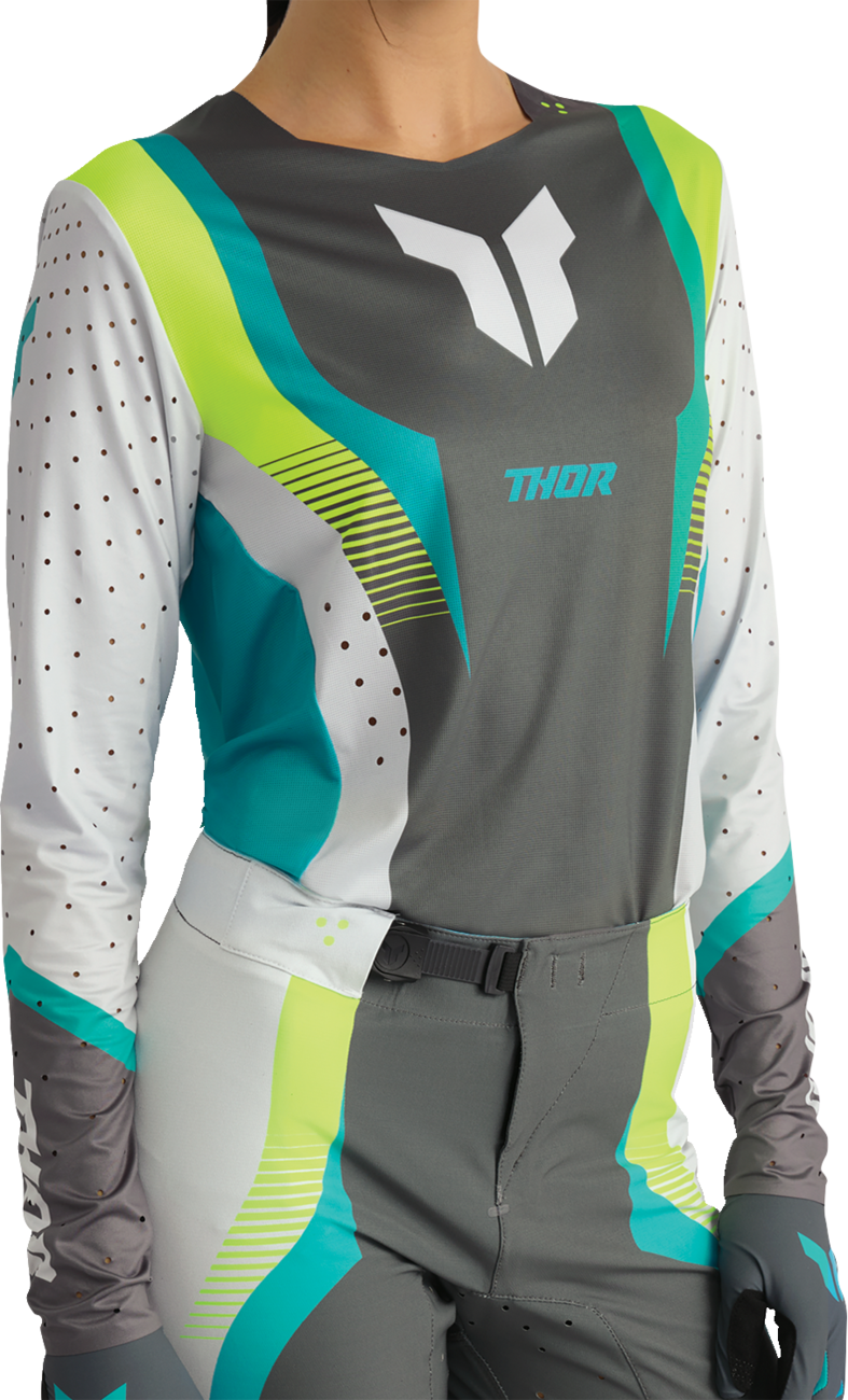 Jersey Wmn Sportmode Velocity Gy/Aq