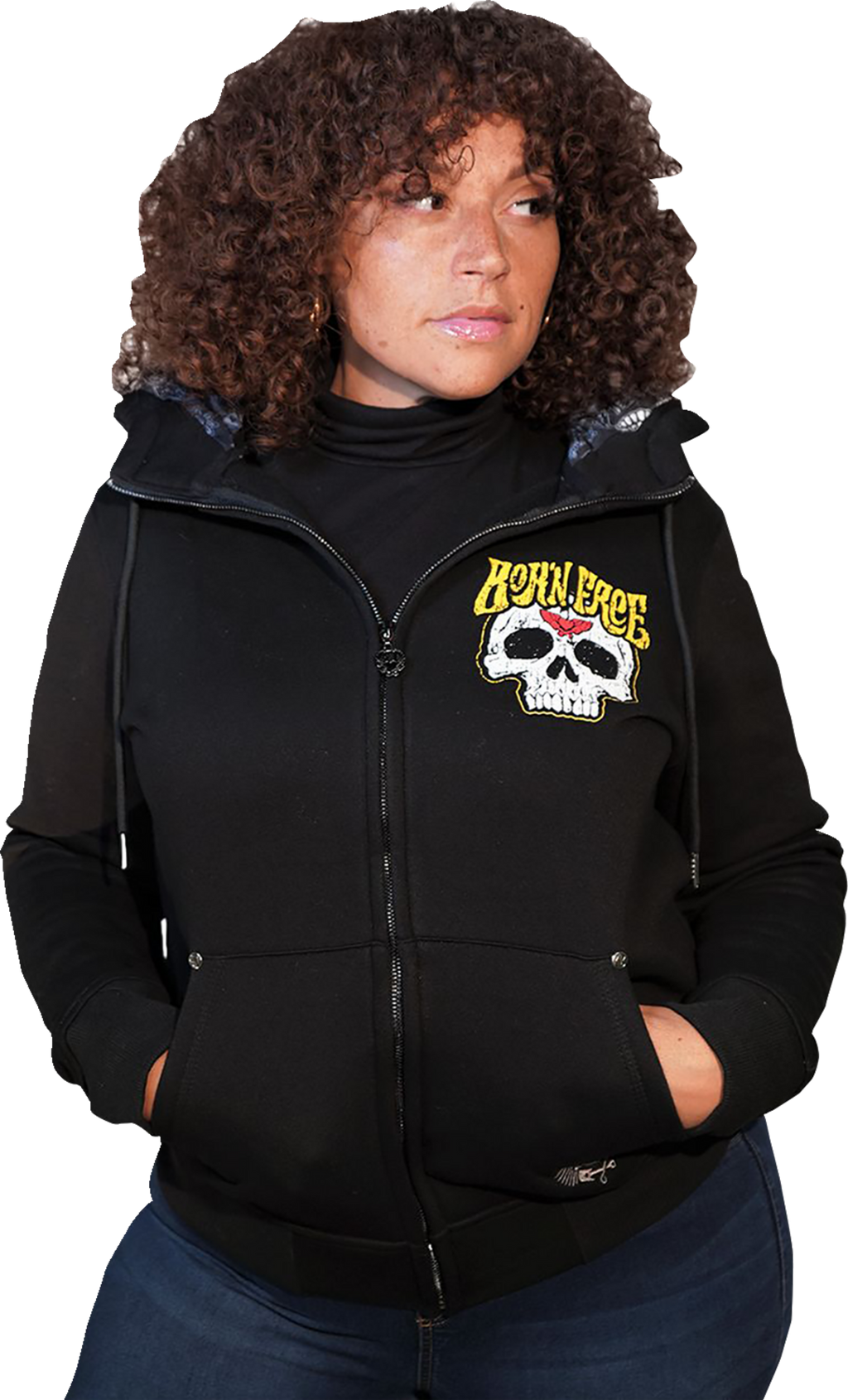 Women's Born Free Zip Up Hoodie