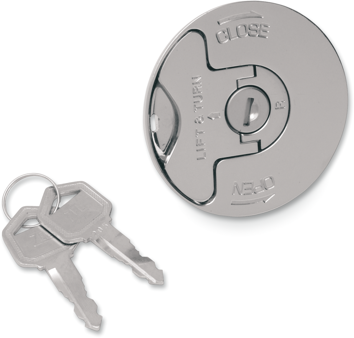 Flush-Mount Locking Gas Cap