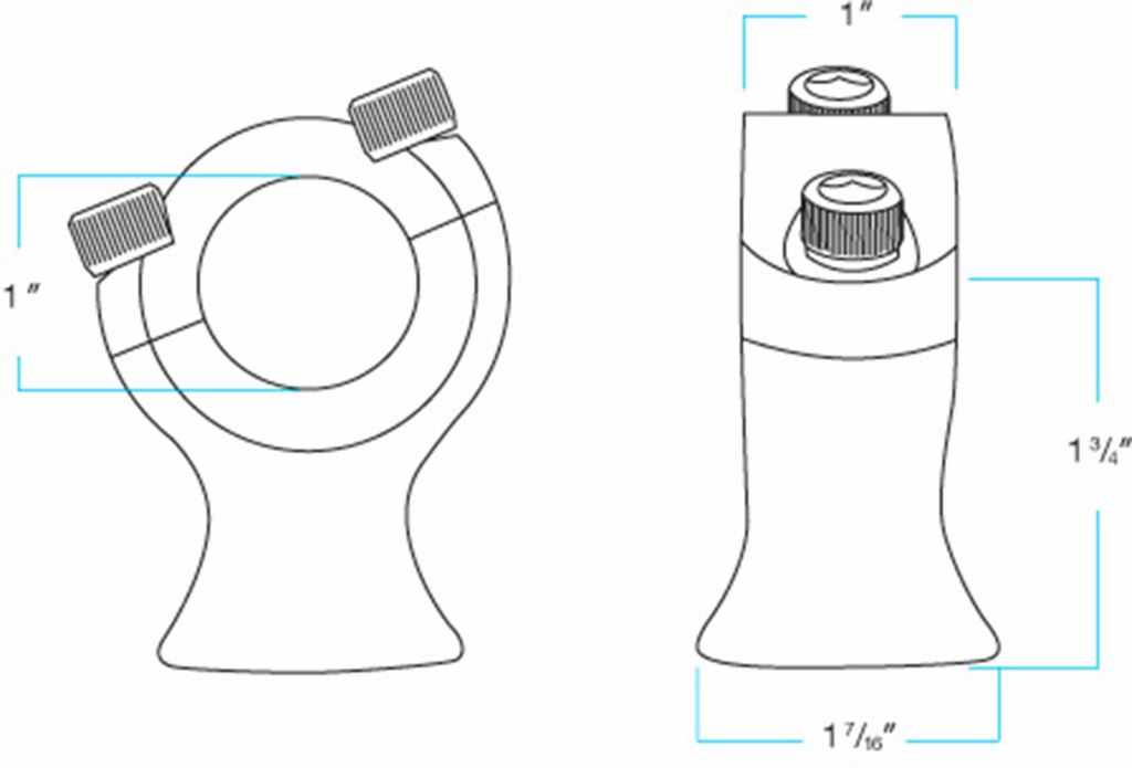 1-3/4" Slimline Handlebar Risers