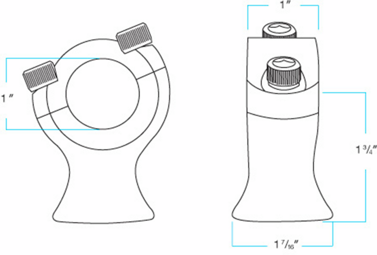 1-3/4" Slimline Handlebar Risers