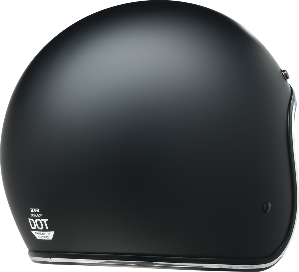 Grimlock Solid Helmet — Black/Flat