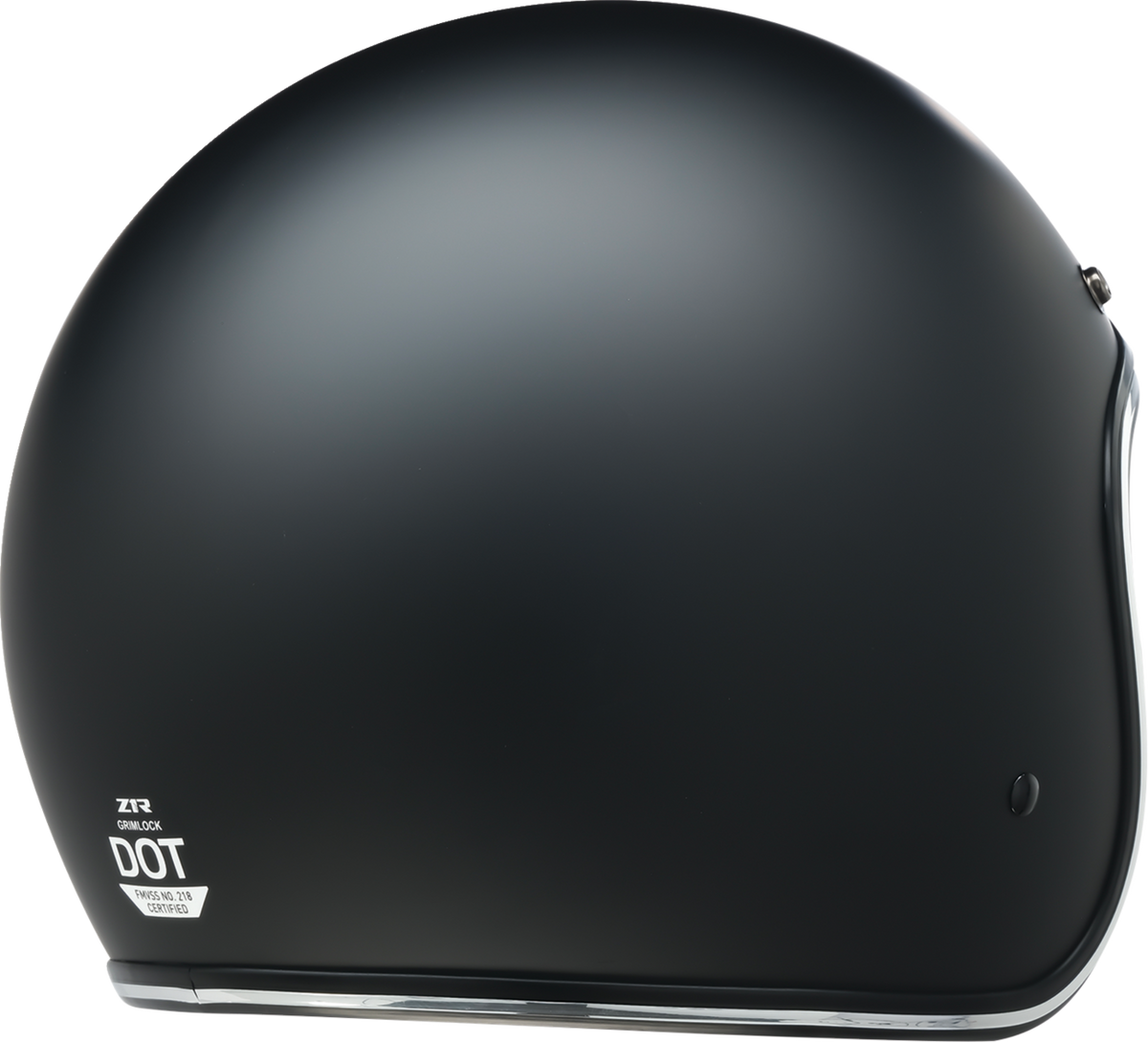 Grimlock Solid Helmet — Black/Flat