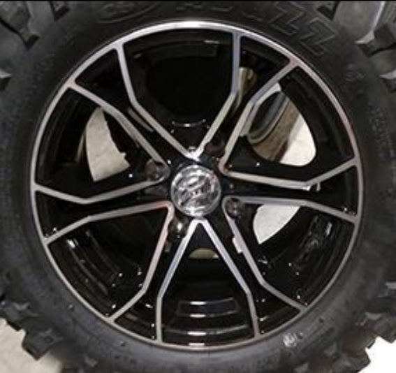 CFMOTO Rim front alum black 14" - 9SW0-070100