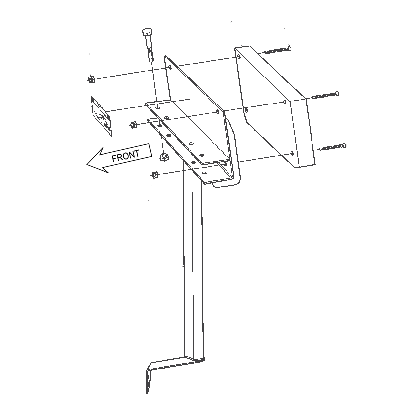 Argo Outboard Bracket 8x8