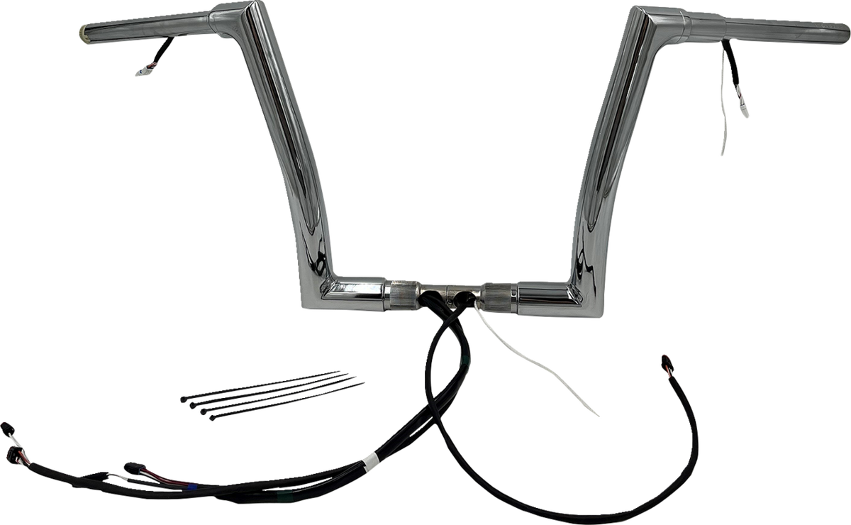EZ Install Wired 1-1/2" Flat Top Handlebar Kit
