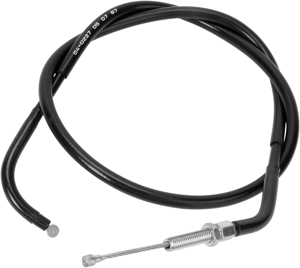 Black Vinyl Clutch Cable