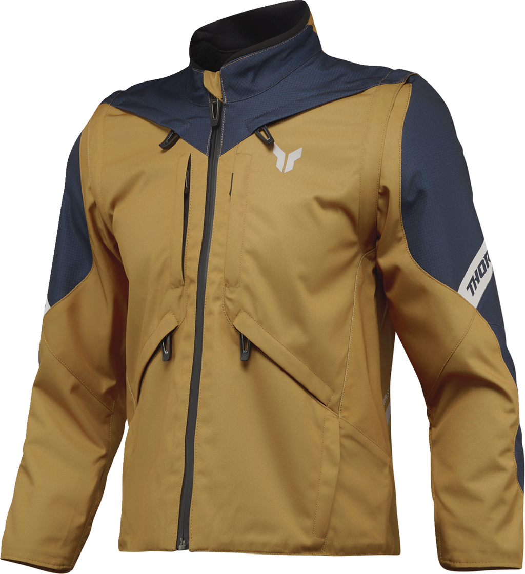 Terrain Jacket Wmn Caramel/Midn