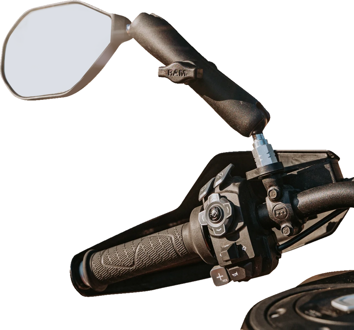 Tough-Mirror™ Left Mirror with Ball