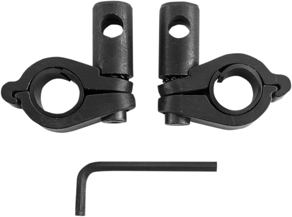Replacement Round Windshield Handlebar Clamp Kit