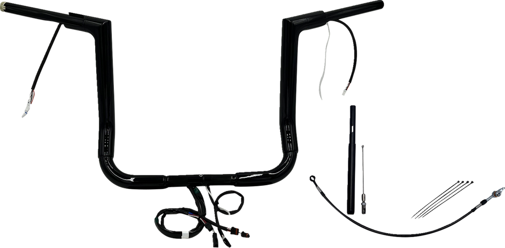 EZ Install Wired 1-1/2" Flat Top Handlebar Kit