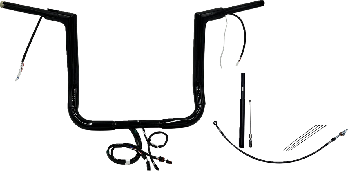 EZ Install Wired 1-1/2" Flat Top Handlebar Kit