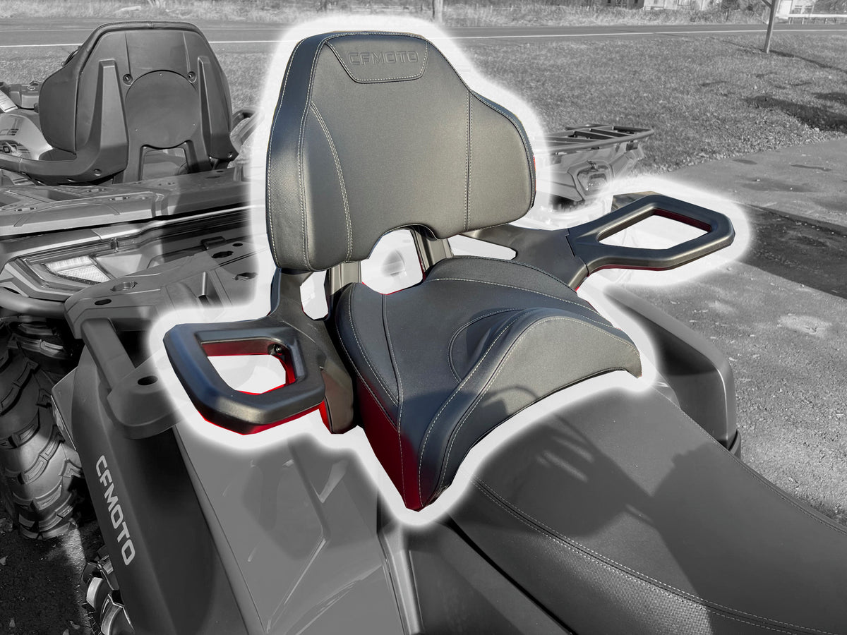 CFMOTO Rear seat assy. (black) - 9AWV-132000-2E00