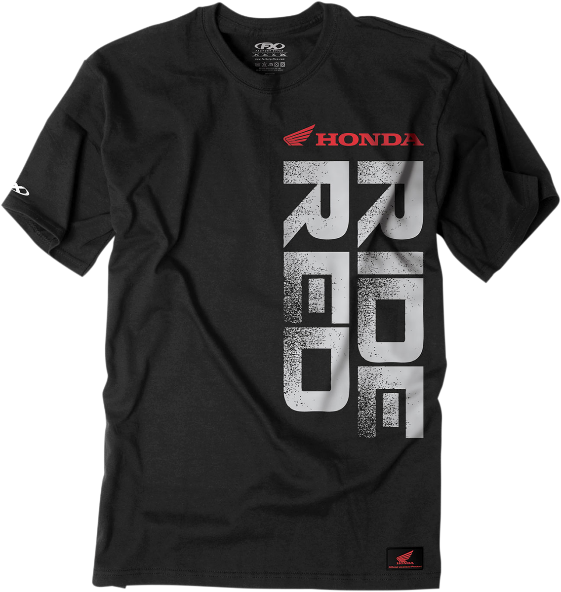 Honda Ride Red Vertical T-Shirt