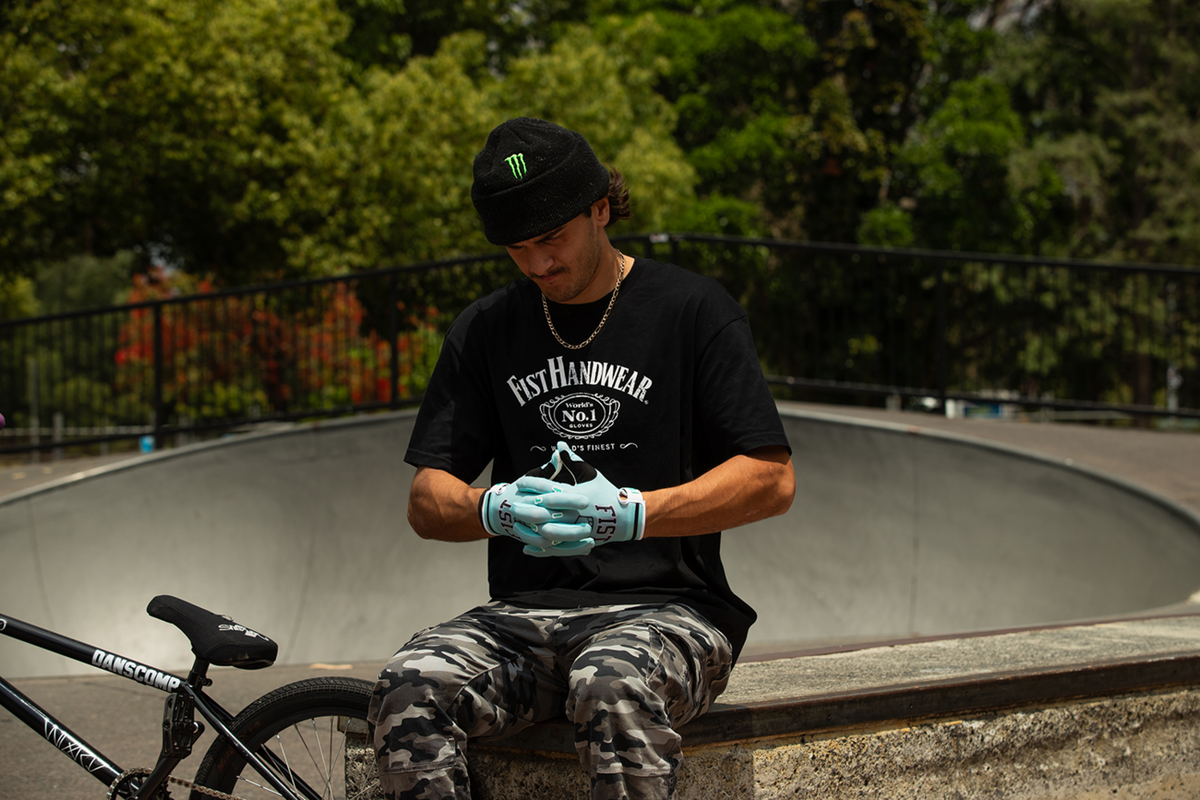 Breezer Ruthless Teal Staple Hot Weather Gloves