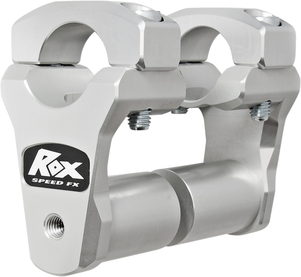 Extended Stem 2" Pivoting Handlebar Riser for 1-1/8" Handlebars