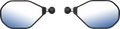 Tough-Mirror™ Left/Right Mirrors with Ball