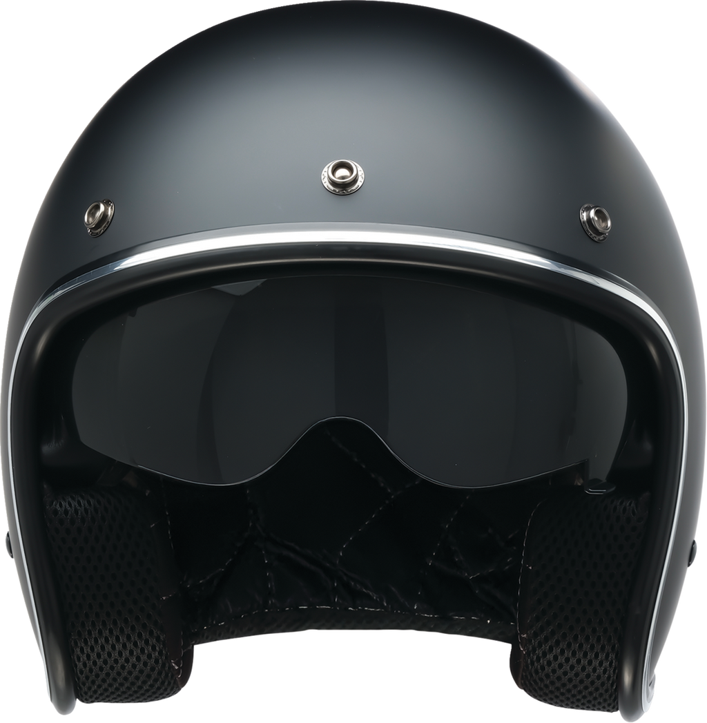 Grimlock Solid Helmet — Black/Flat