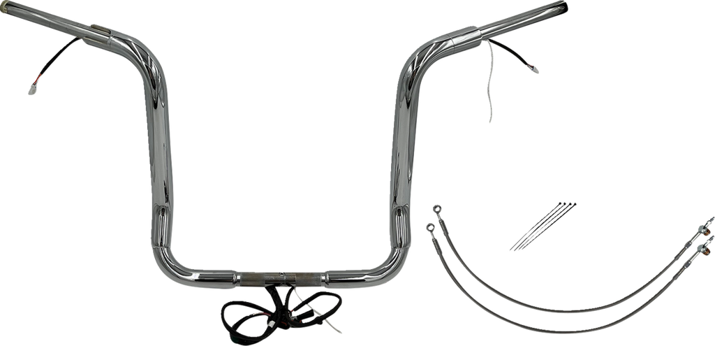 EZ Install Wired 1-1/2" Round Top Handlebar Kit