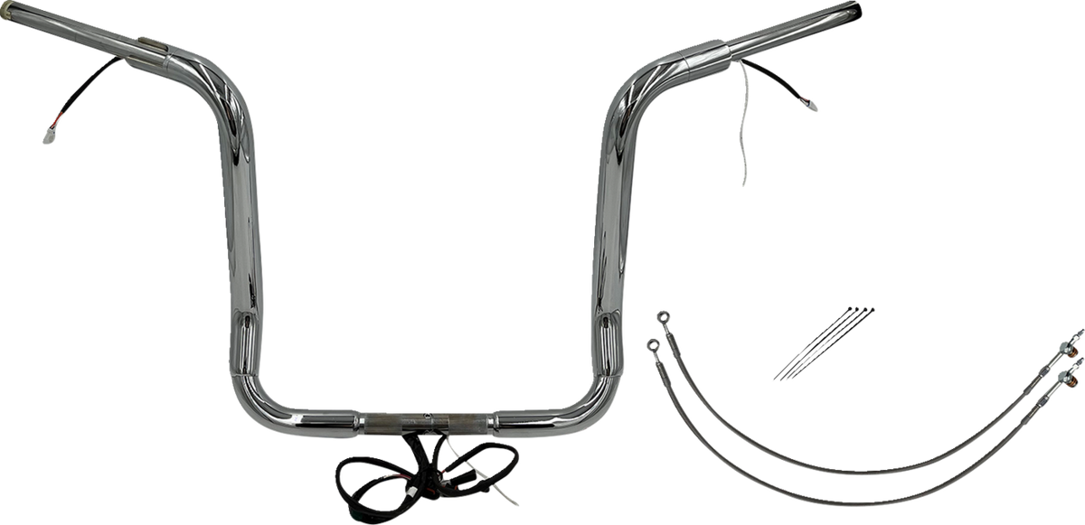 EZ Install Wired 1-1/2" Round Top Handlebar Kit