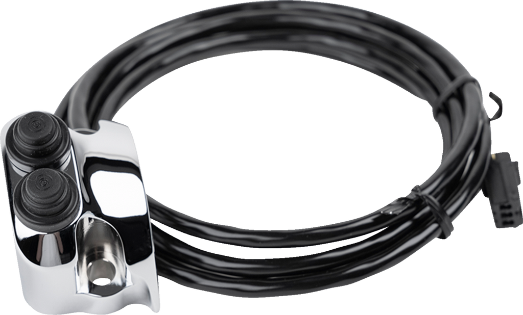Chrome Legend Handlebar Mounted Control Assembly