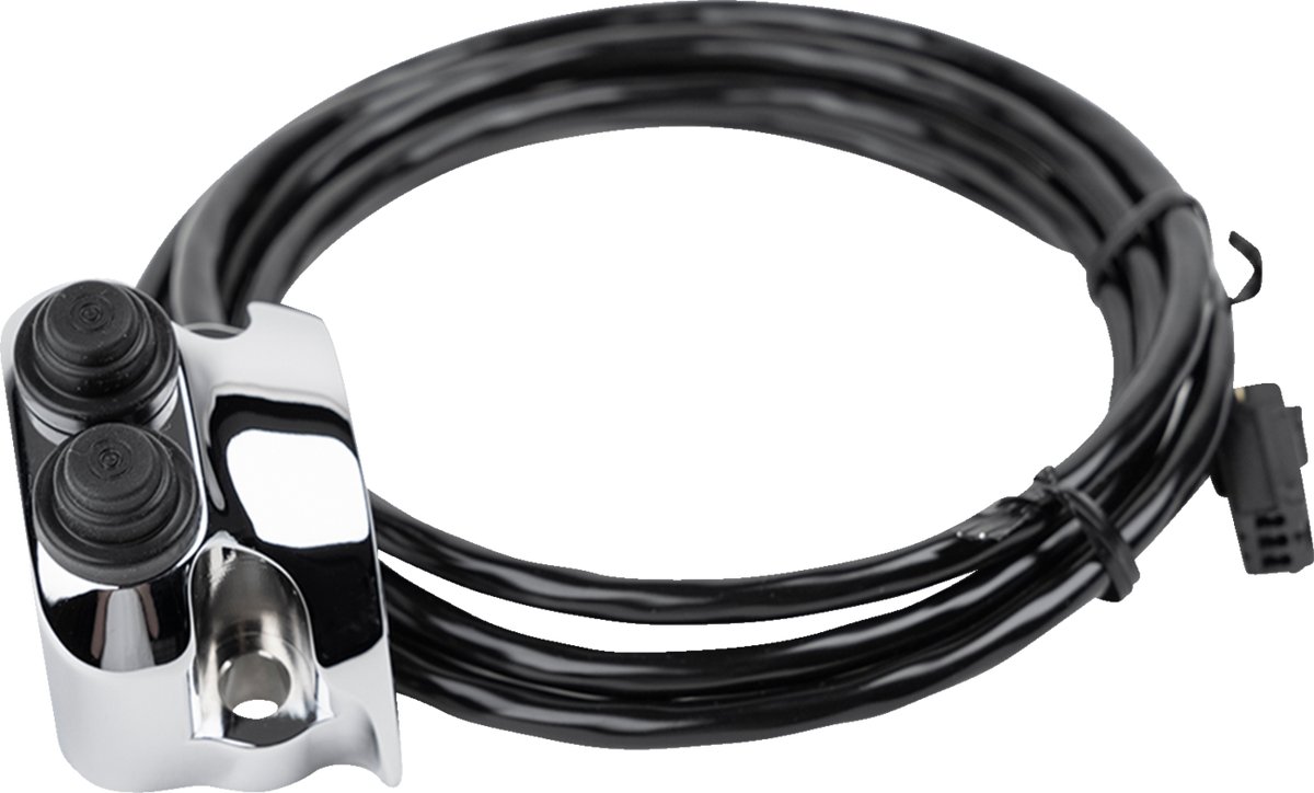 Chrome Legend Handlebar Mounted Control Assembly