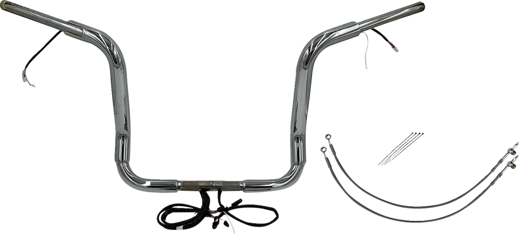 EZ Install Wired 1-1/2" Round Top Handlebar Kit